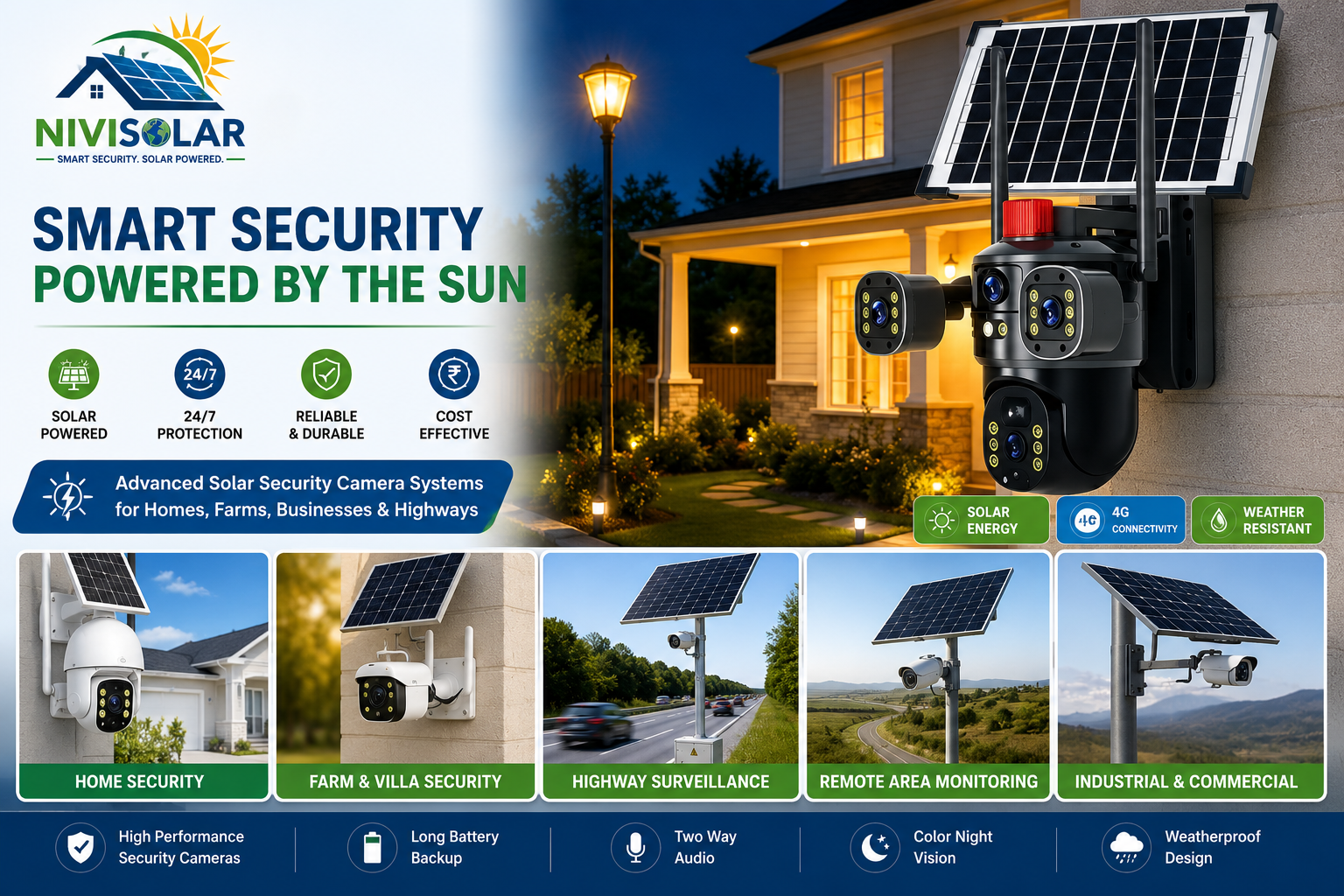 smart solar camera